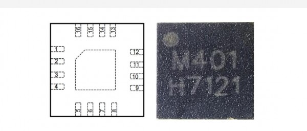 宽量程多路数字温度传感芯片M401产品参数介绍