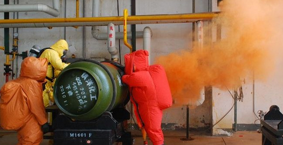 石油化工行业有毒气体氯气浓度检测
