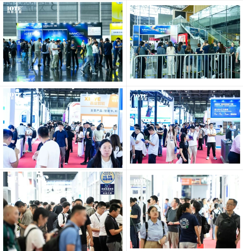 IOTE 2025国际物联网展-上海站开幕：生态智能、互联全球，开创AIoT科技新航线！