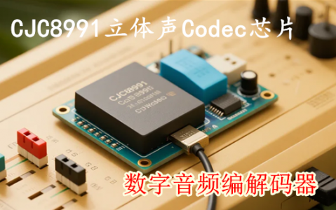 CJC8991_立体声Codec芯片_数字音频编解码器