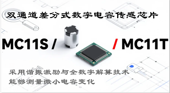 MC11S/MC11T：高精度双通道差分式数字电容传感芯片