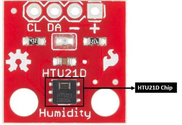Arduino开发：如何使用Arduino开发板连接HTU21D温湿度传感器