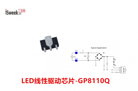 不受输出电压波动及环境温度变化影响的直通交流线LED驱动器-GP8110Q