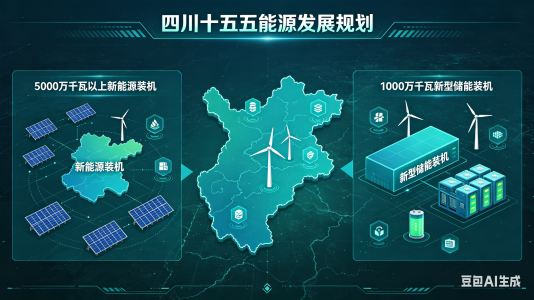 5000万新能源+1000万储能!5月成都抢滩四川“十五五”万亿新能源爆发黄金机遇