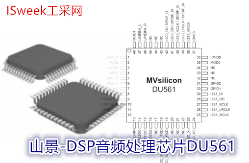 DU561芯片-面向中高端音频应用的音频DSP芯片