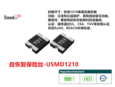 应用在HDMI信号源保护中的自恢复保险丝-USMD1210
