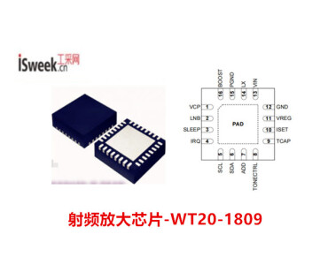 单路LNB电源及控制电压调节器的射频功率放大芯片-WT20-1809